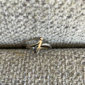 james avery ring “J” script. Good condition.